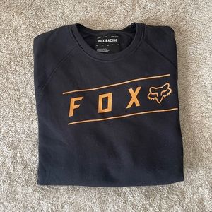 Fox racing size large black sweatshirt
